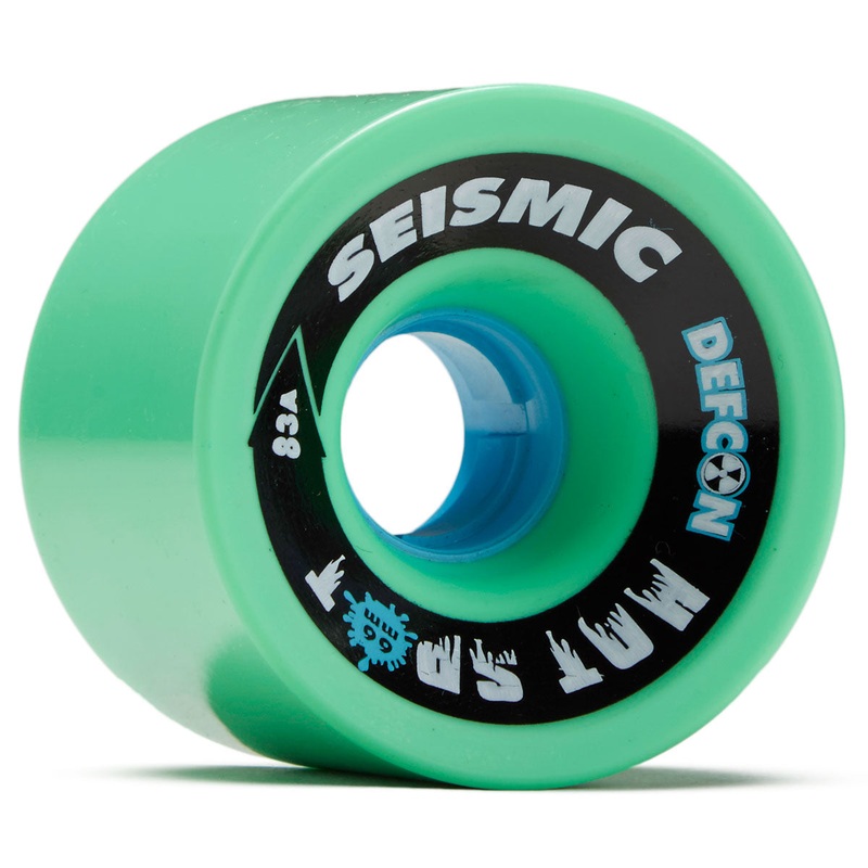 Seismic Hot Spot 83a Longboard Wheels – Mint – 66mm