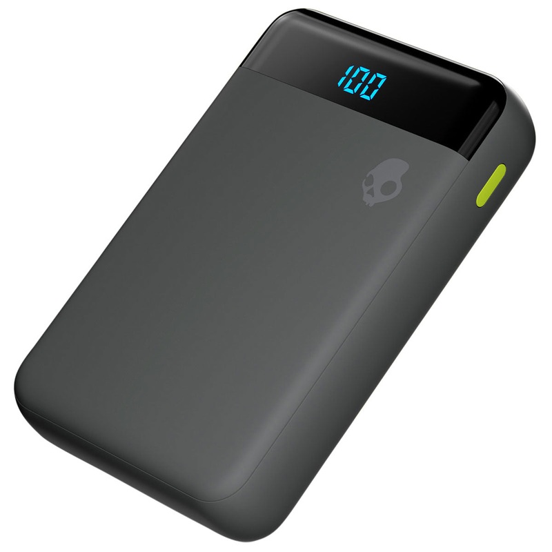 Skullcandy Stash Fat 2 Charger – Chill Grey/Yellow