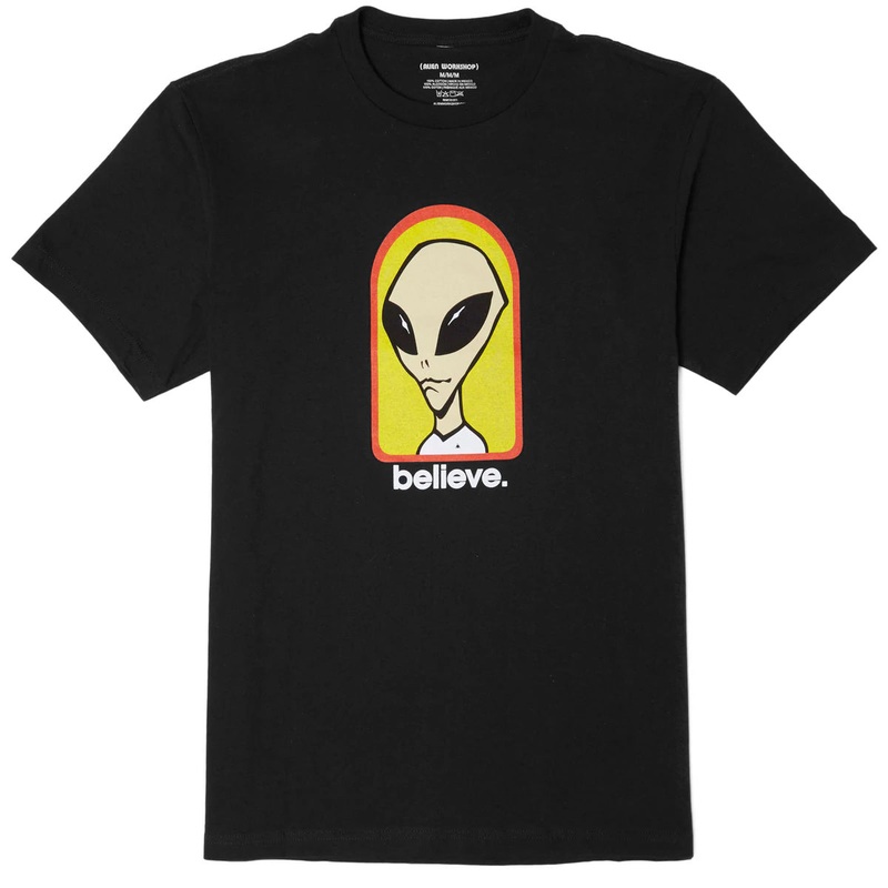 Alien Workshop Believe T-Shirt – Black