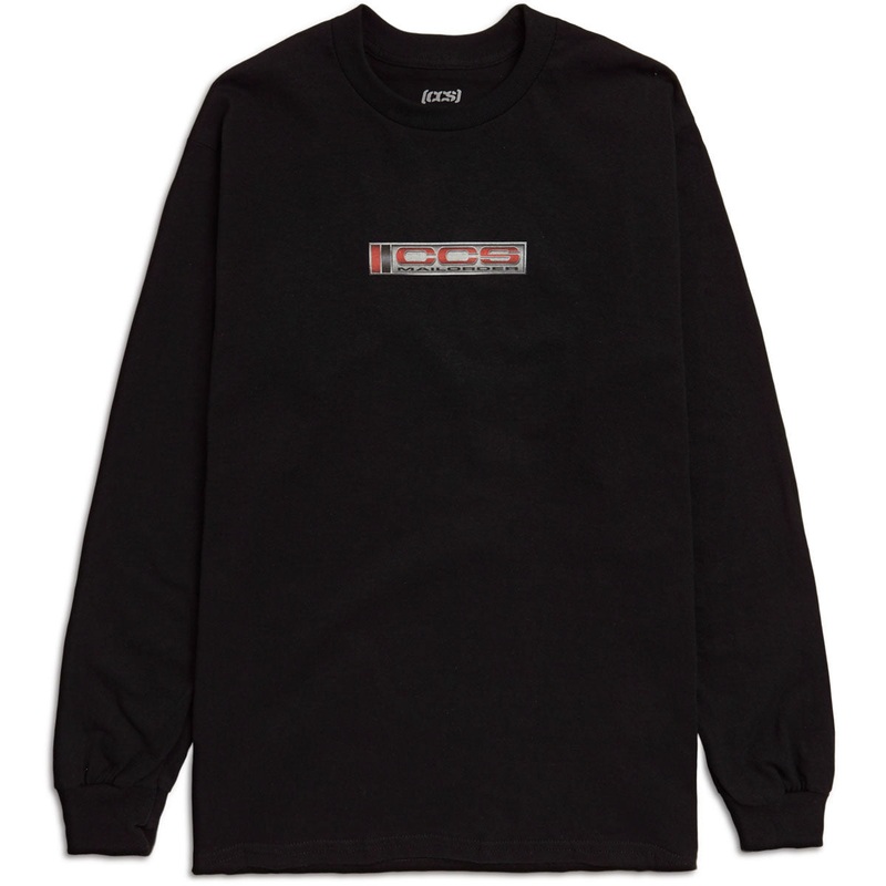 CCS 97 Logo Long Sleeve T-Shirt – Black – LG