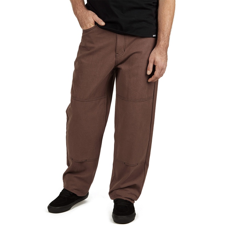 CCS Double Knee Original Relaxed Canvas Pants – Brown/Black