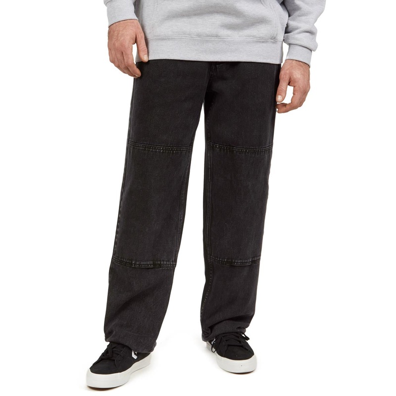 CCS Double Knee Original Relaxed Denim Jeans – Acid Black