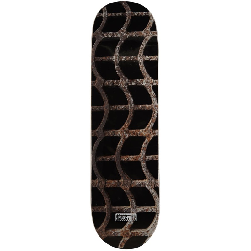 Passport Drain Skateboard Deck – Gutter – 8.50