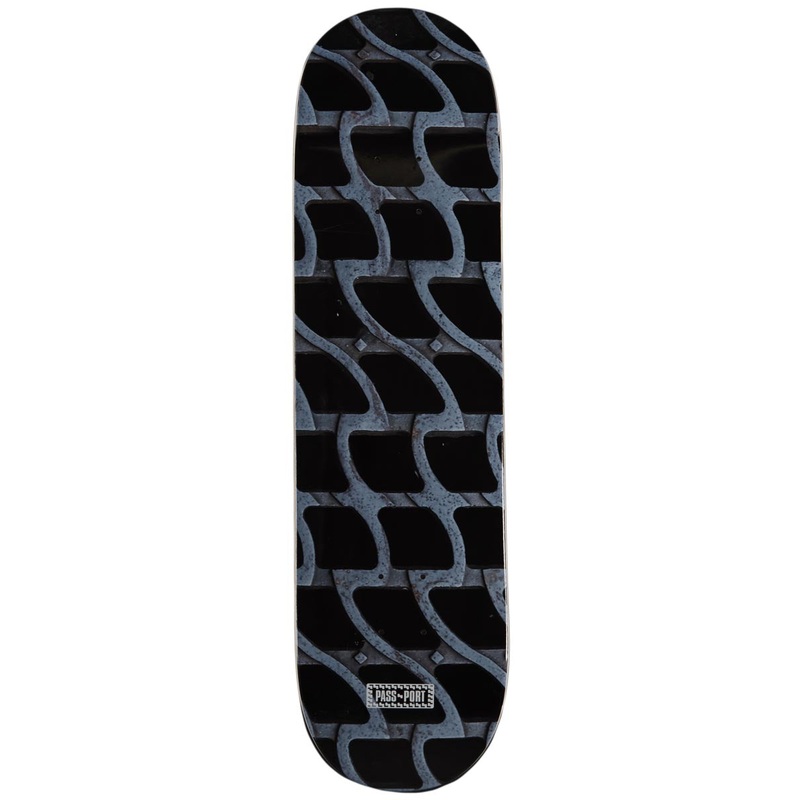 Passport Drain Skateboard Deck – Runoff – 8.25