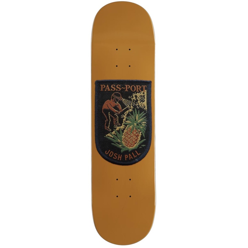 Passport Patch Skateboard Deck – Josh – 8.125