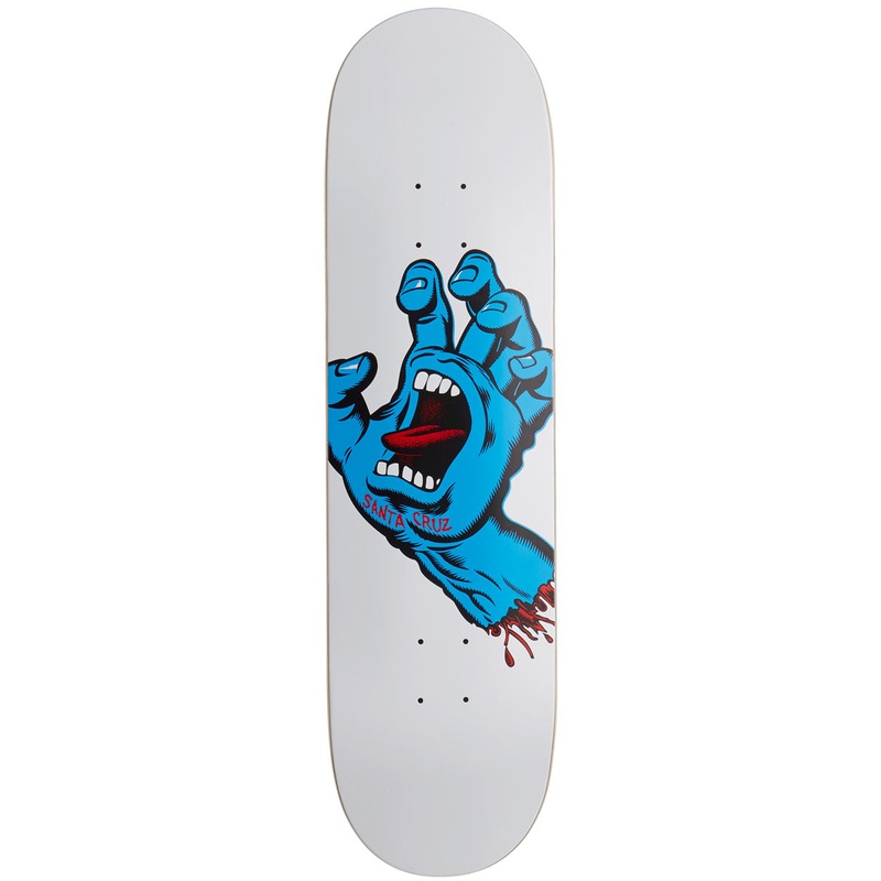 Santa Cruz Screaming Hand Skateboard Deck – 8.25