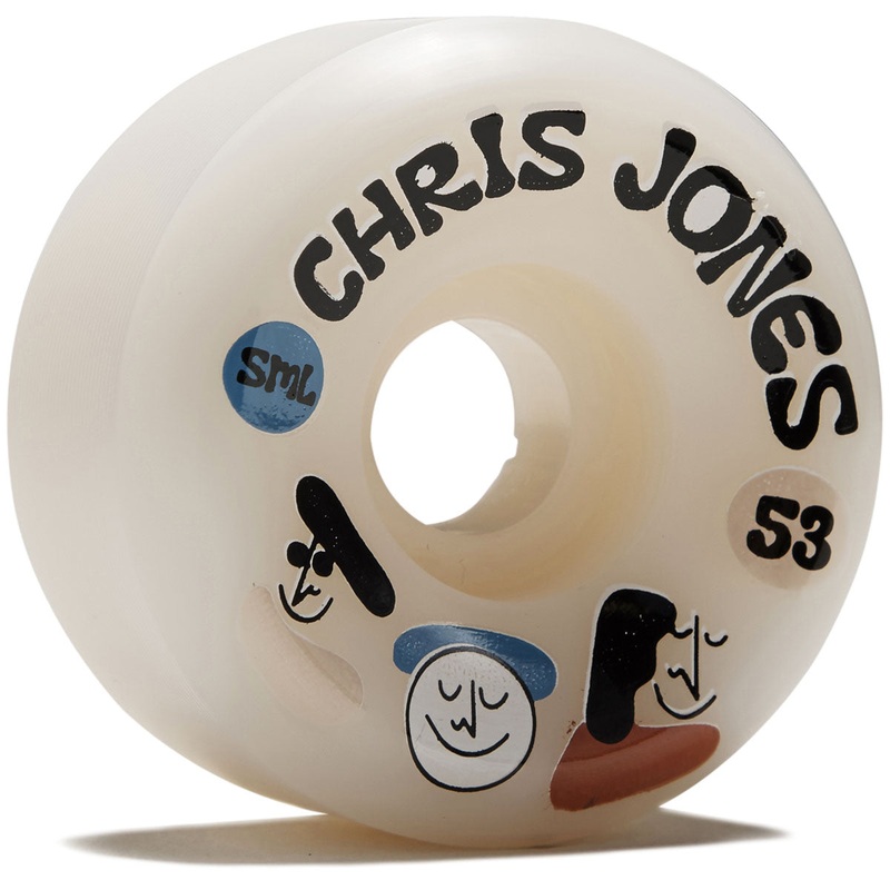SML Bluff Park Chris Jones Skateboard Wheels – 53mm