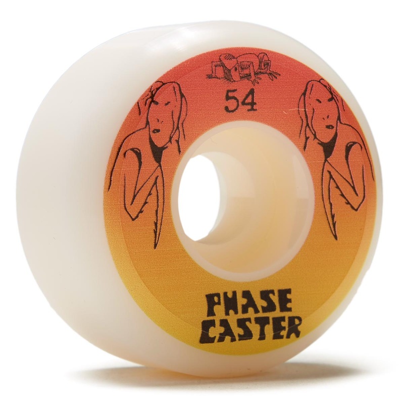 The Heated Wheel Phasecaster Mantis Man 100a Skateboard Wheels – 54mm