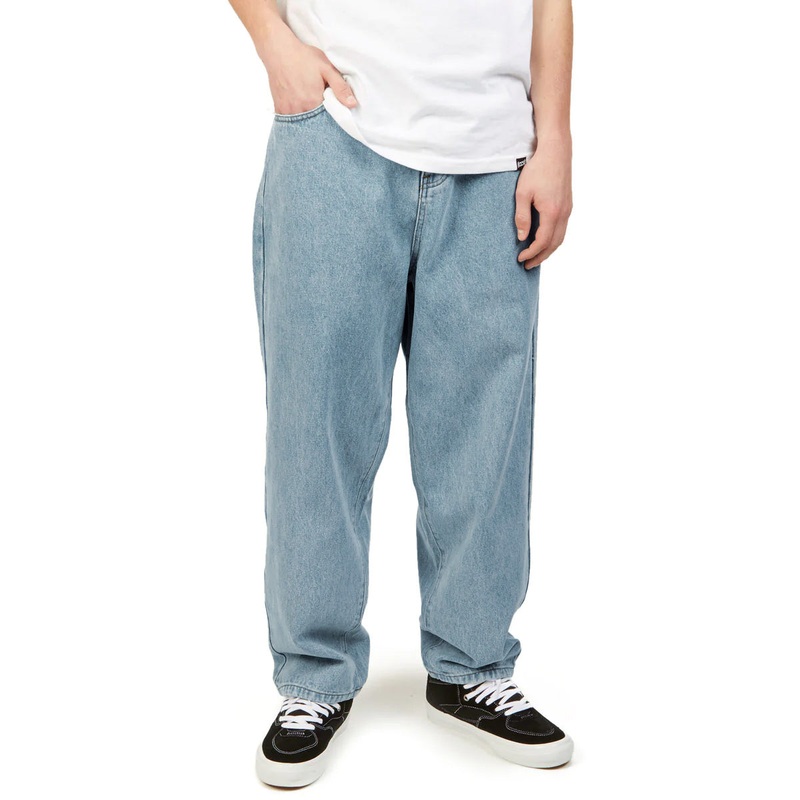 CCS Baggy Taper Denim Jeans – Light Wash