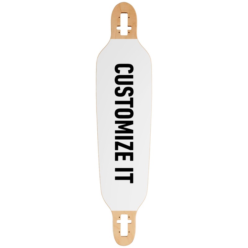 CCS Custom Drop-Thru Longboard Deck