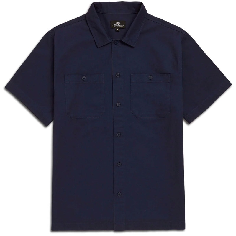 CCS Custom Embroidered Work Shirt – Navy – MD