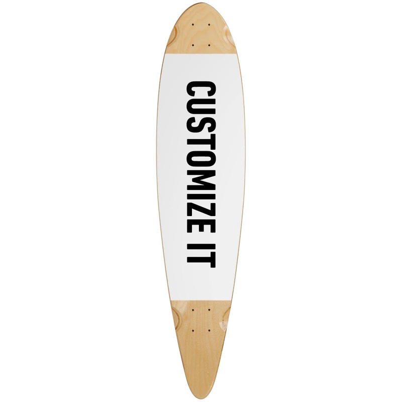 CCS Custom Pintail Longboard Deck