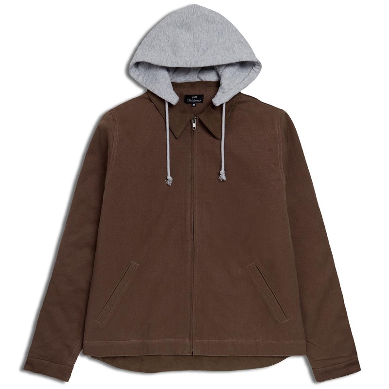 CCS Heavy Canvas Insulated Work Jacket – Brown