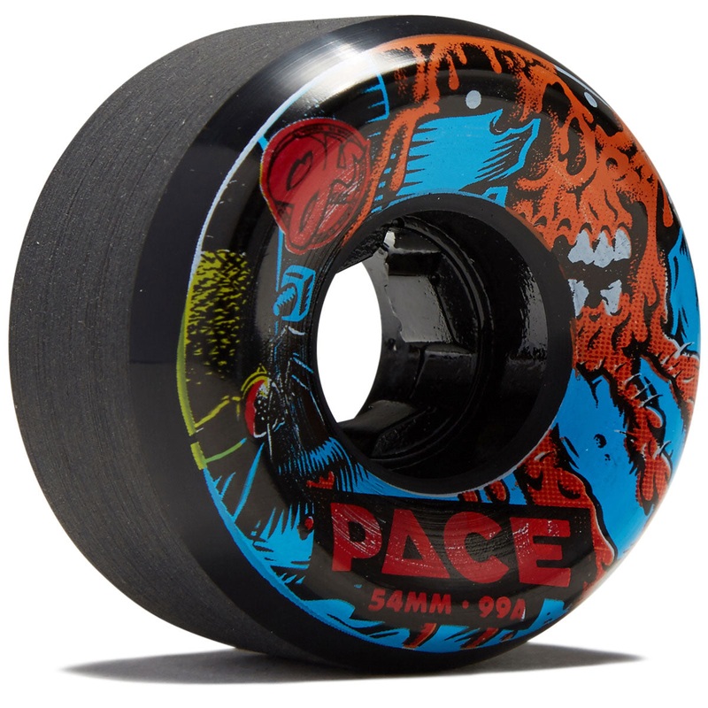 OJ Rob Pace Elite Mini Combos 99a Skateboard Wheels – Black – 54mm