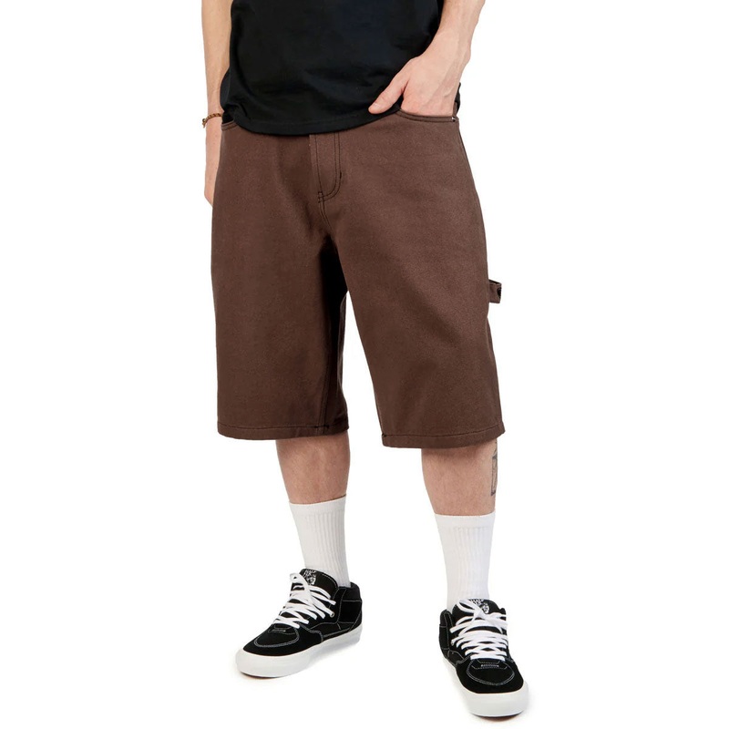 CCS Hammer Loop Canvas Shorts – Brown/Black