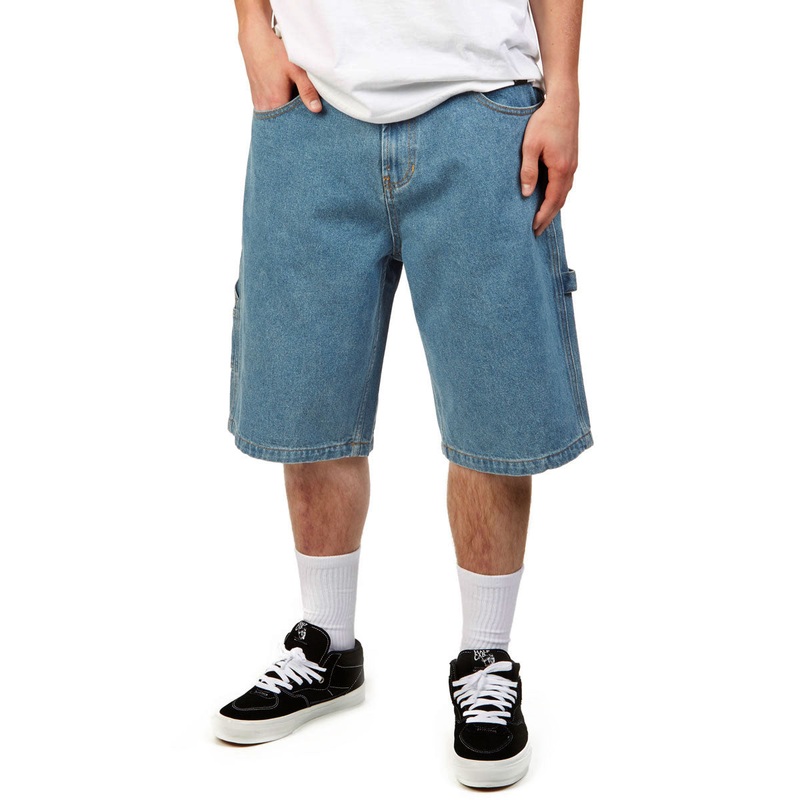 CCS Hammer Loop Jean Shorts – Medium Wash