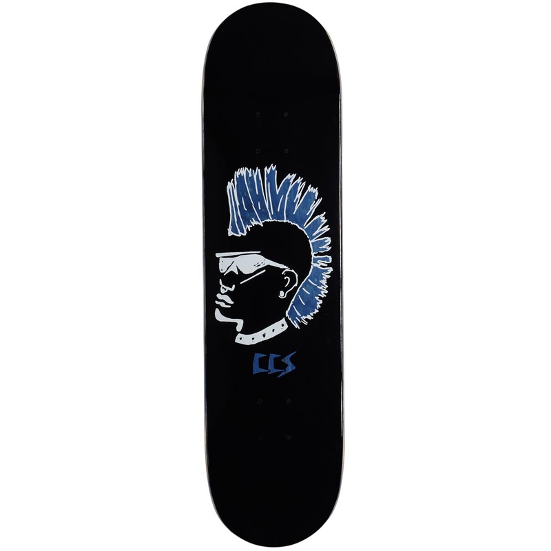 CCS OG Punk Skateboard Deck – Black