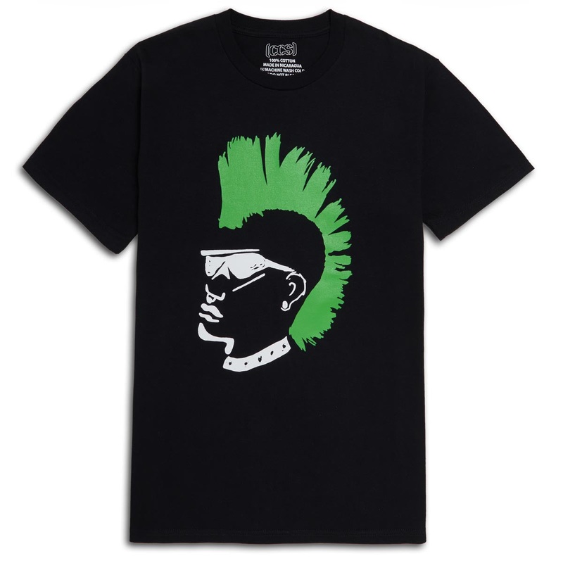 CCS OG Punk T-Shirt – Black/Green
