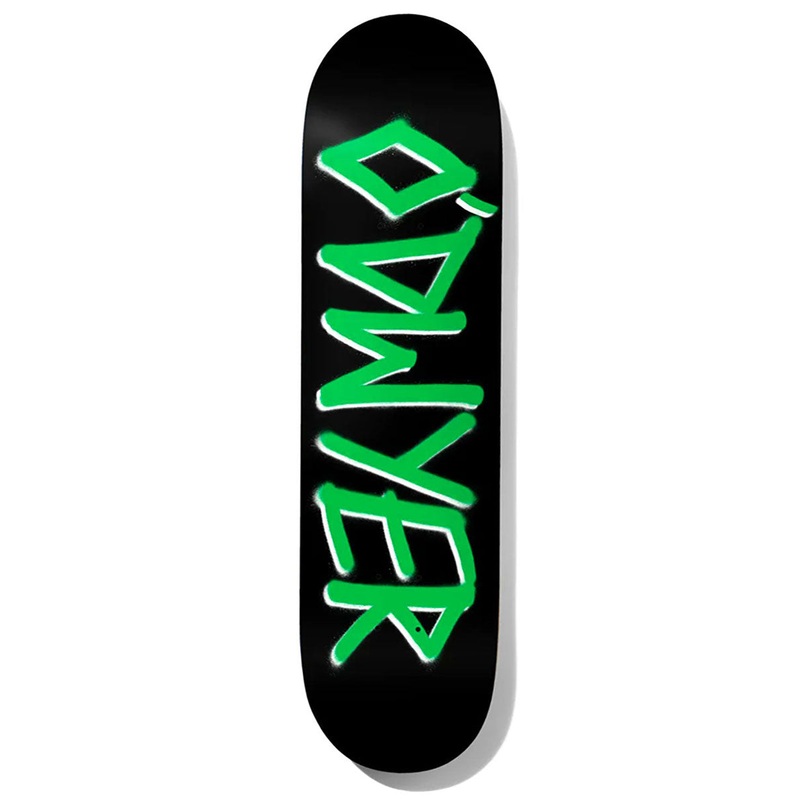 Deathwish O’Dwyer Gang Name Skateboard Deck – Green – 8.25