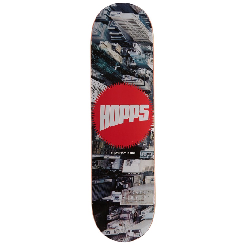 Hopps Sun Logo Midtown Skateboard Deck – 8.25
