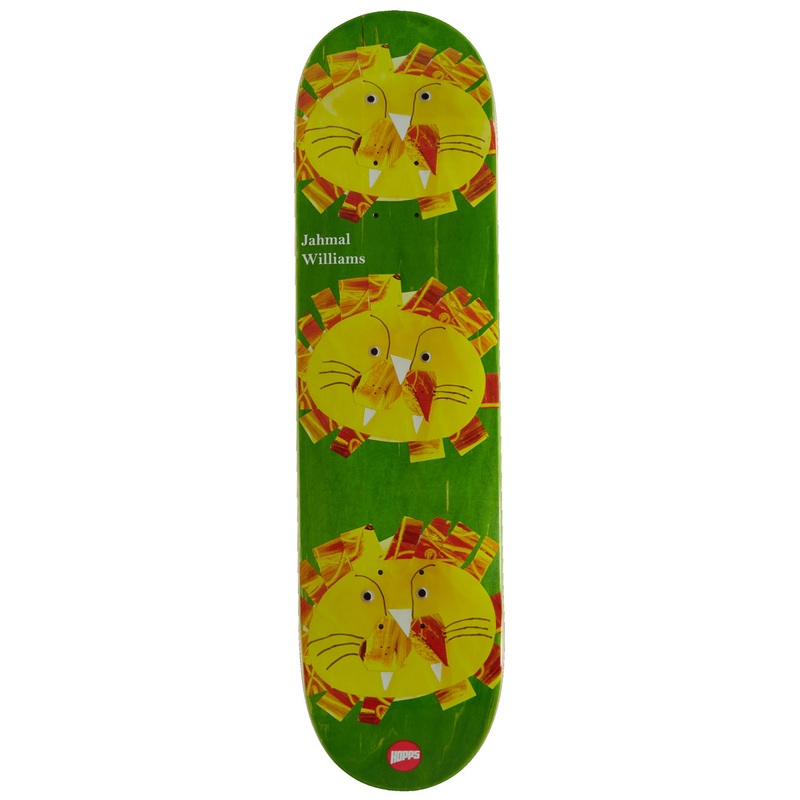 Hopps Williams 3 Lions Skateboard Deck – 8.00