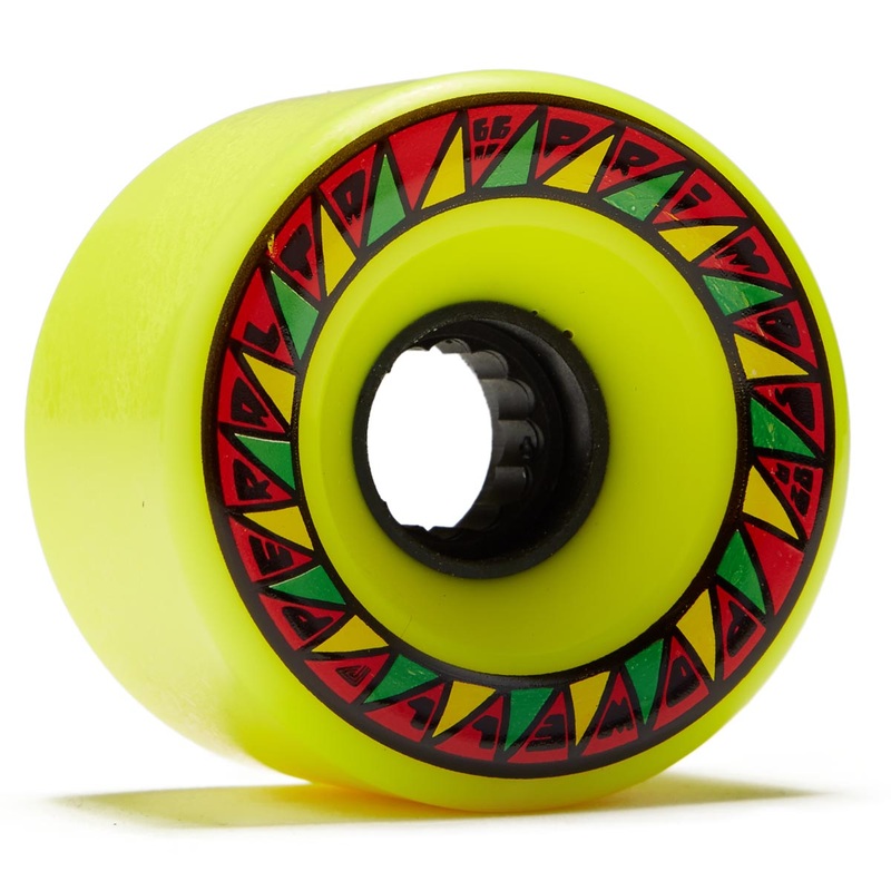 Powell-Peralta Primo 82a Longboard Wheels – Yellow – 66mm