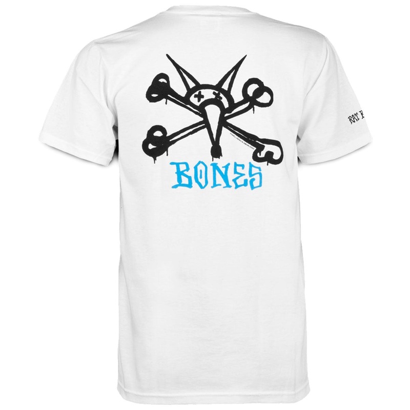 Powell-Peralta Rat Bones T-Shirt – White