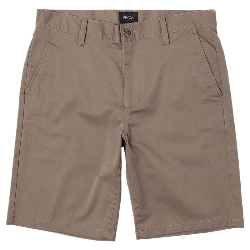 RVCA Weekend Stretch Shorts – New Dark Khaki