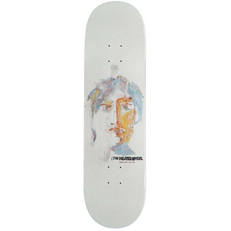 The Heated Wheel Brayan Coria Aria Skateboard Deck – 8.38
