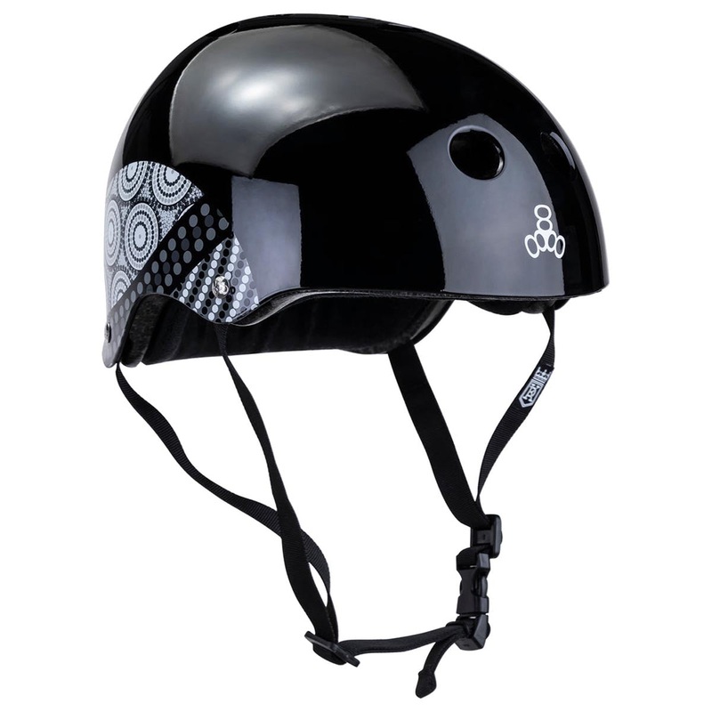 Triple Eight Certified Sweatsaver Keegan Palmer Helmet – Black
