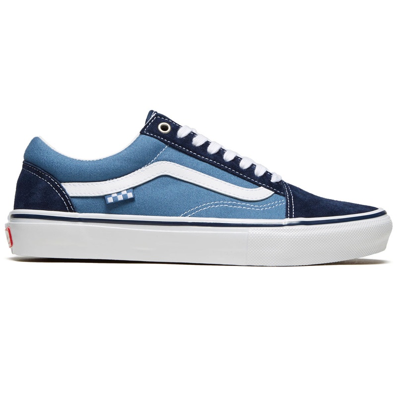 Vans Skate Old Skool Shoes – Navy/White