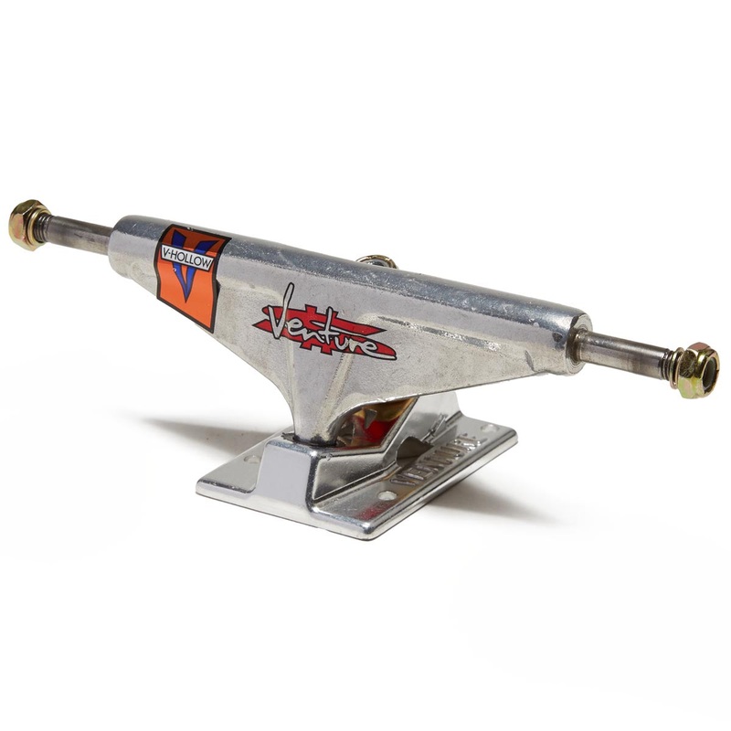Venture Paid V-Hollow Skateboard Trucks – Polished – 5.2 Hi