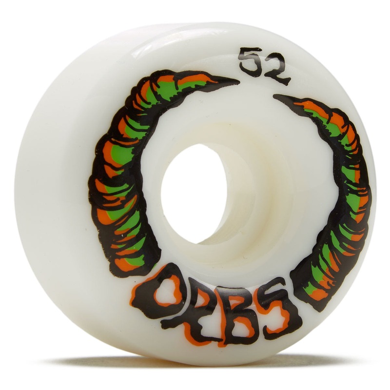Welcome Orbs Apparitions Round 99A Skateboard Wheels – White – 52mm