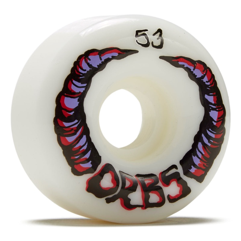 Welcome Orbs Apparitions Round 99a Skateboard Wheels – White – 53mm