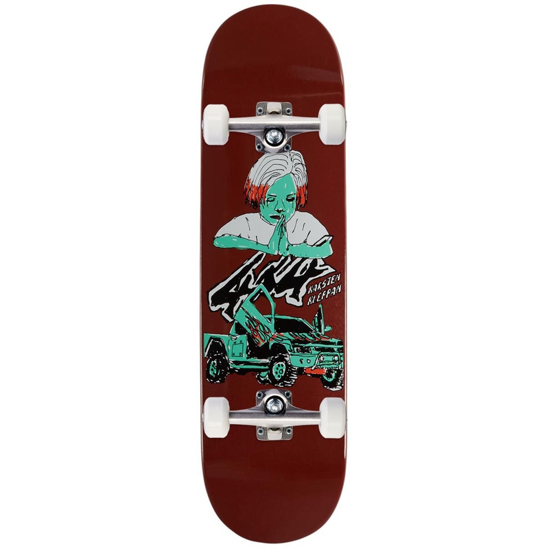 WKND Thy Kingdom Come Karsten Kleppan Skateboard Complete – Maroon Dip – 8.25