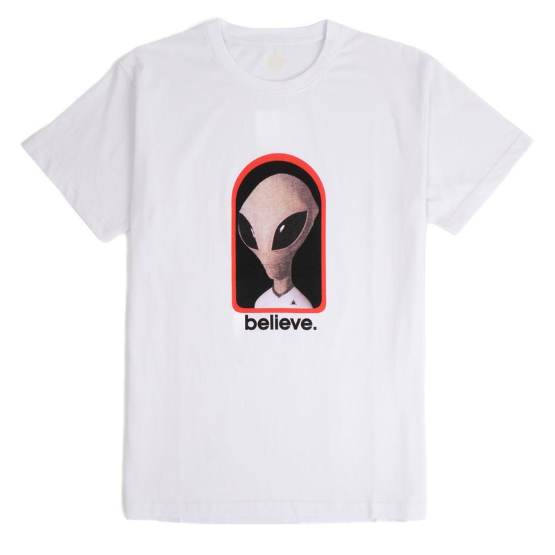 Alien Workshop Believe Reality T-Shirt – White