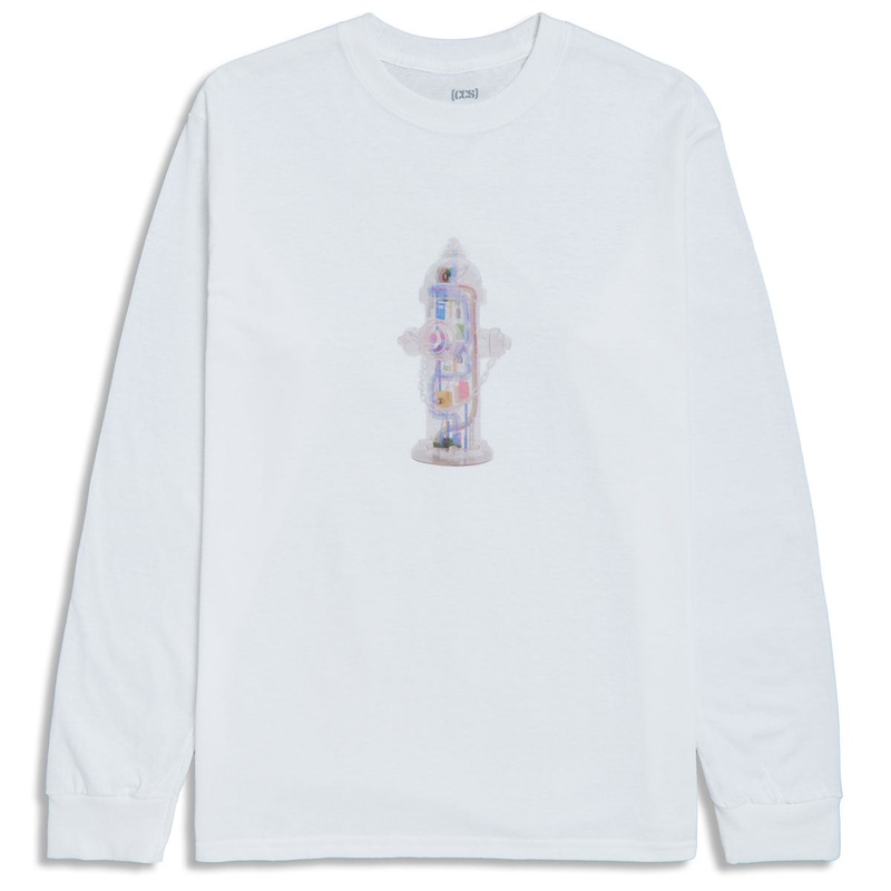 CCS Going Clear Hydrant Long Sleeve T-Shirt – White – SM