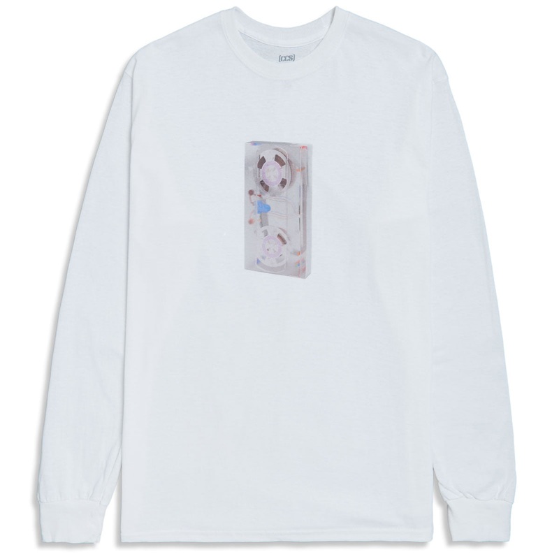 CCS Going Clear VHS Long Sleeve T-Shirt – White – LG