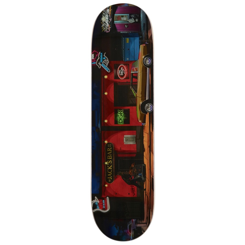DGK Jack’s Place Curtin Skateboard Deck – 8.25
