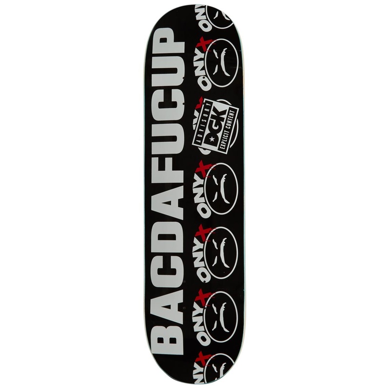 DGK x Onyx Skateboard Deck – Black – 8.25