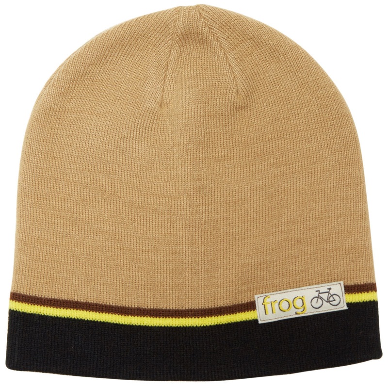 Frog Bicycle Beanie – Beige