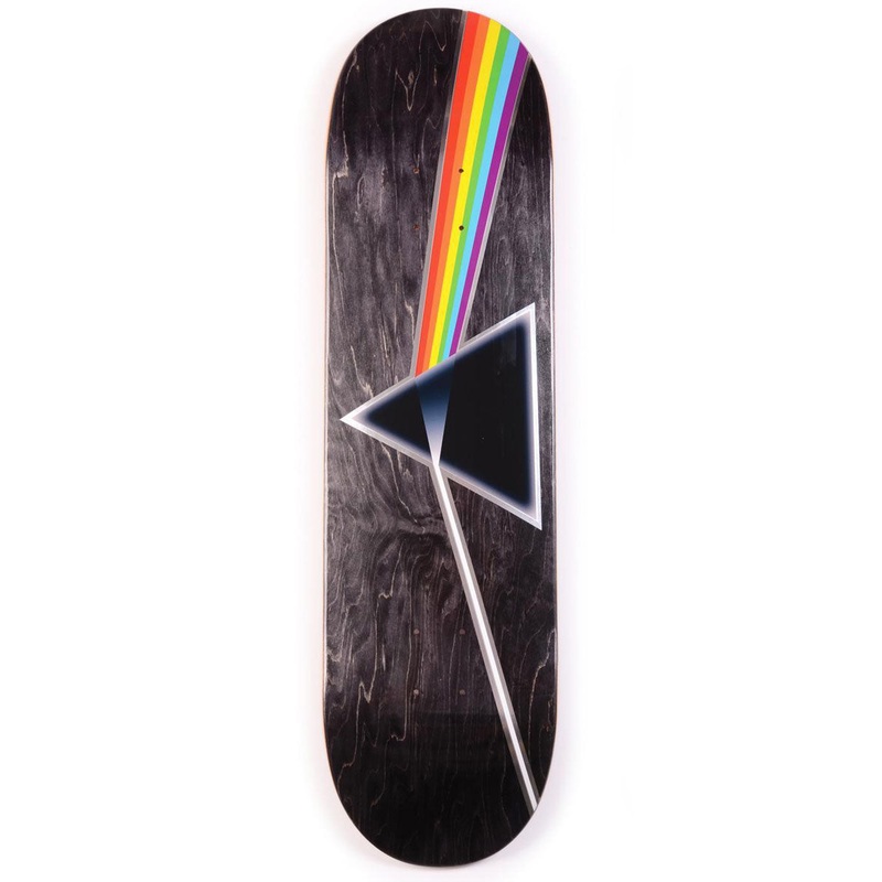 Habitat x Pink Floyd Dark Side of the Moon Skateboard Deck – Black – 8.25