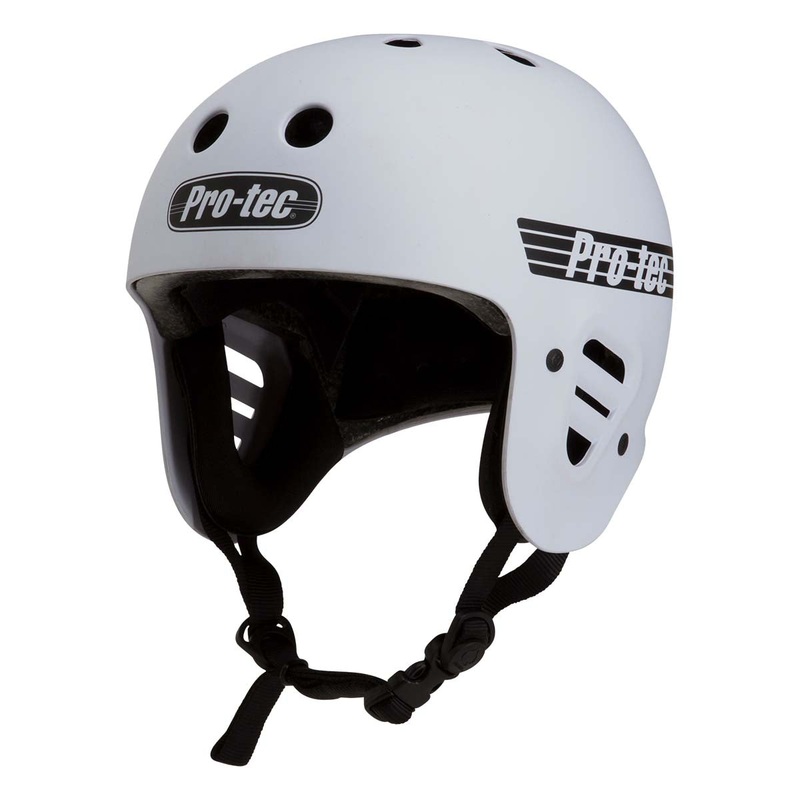 Pro-Tec Full Cut Certified Helmet – Matte White