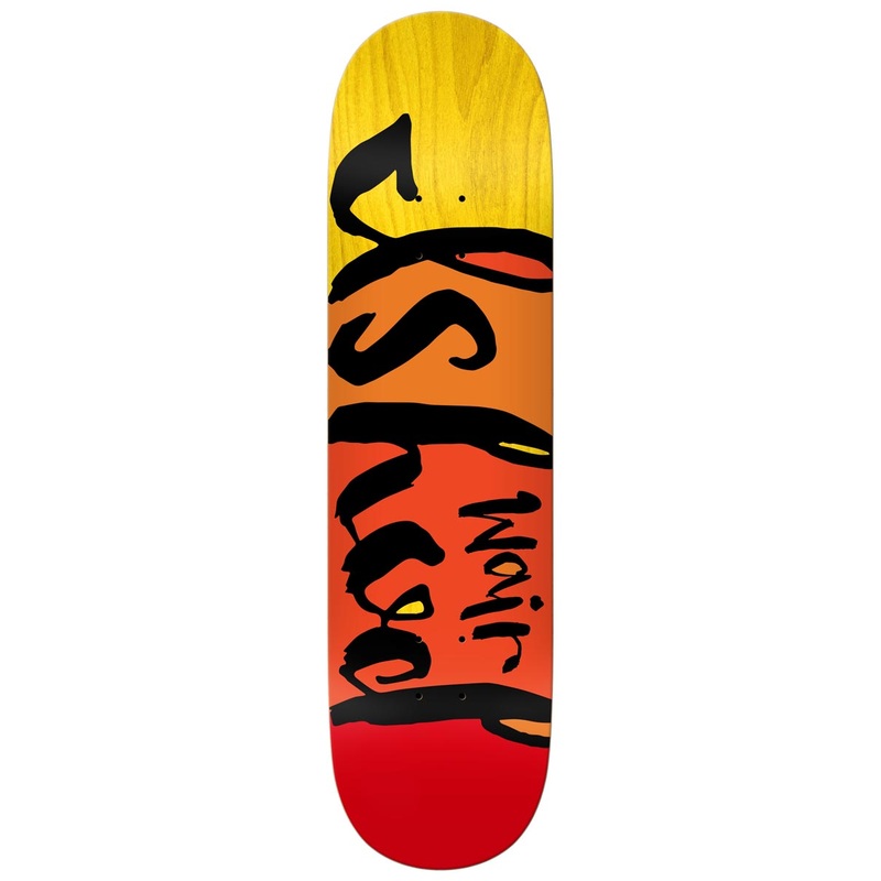 Real Ishod Script Colorblock Skateboard Deck – 8.28