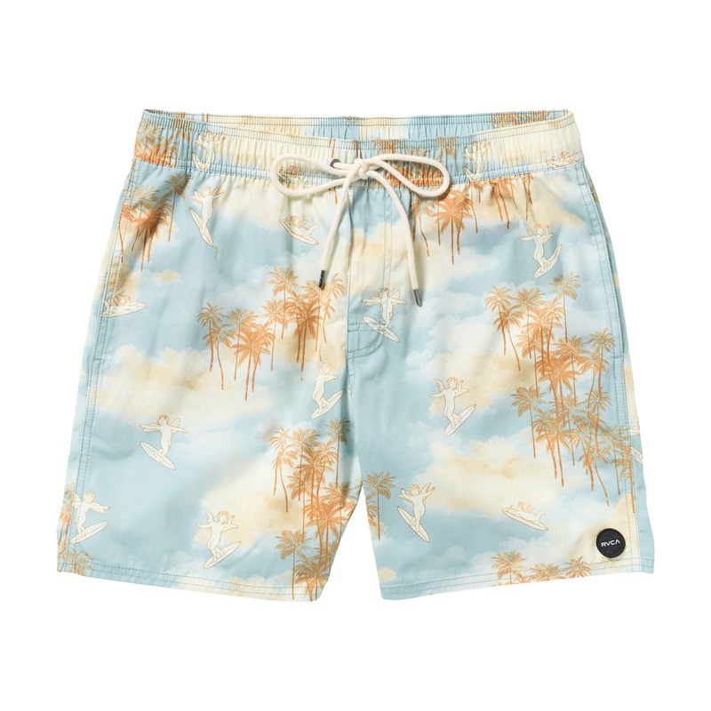 RVCA Perry Elastic 17 Boardshorts – Sky Blue