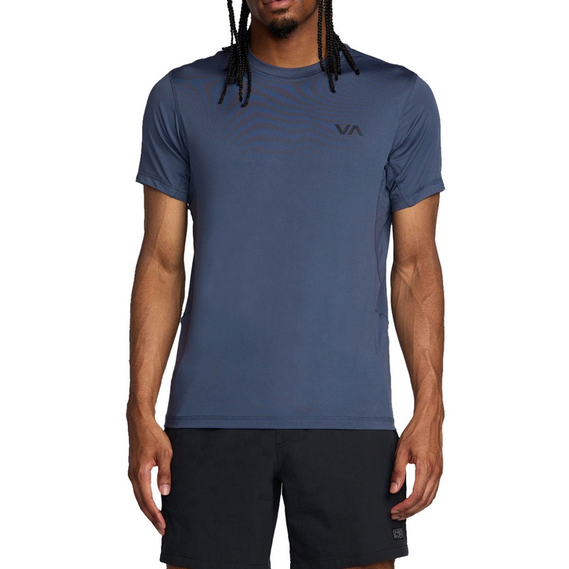 RVCA Sport Vent Sleeve T-Shirt – Ink