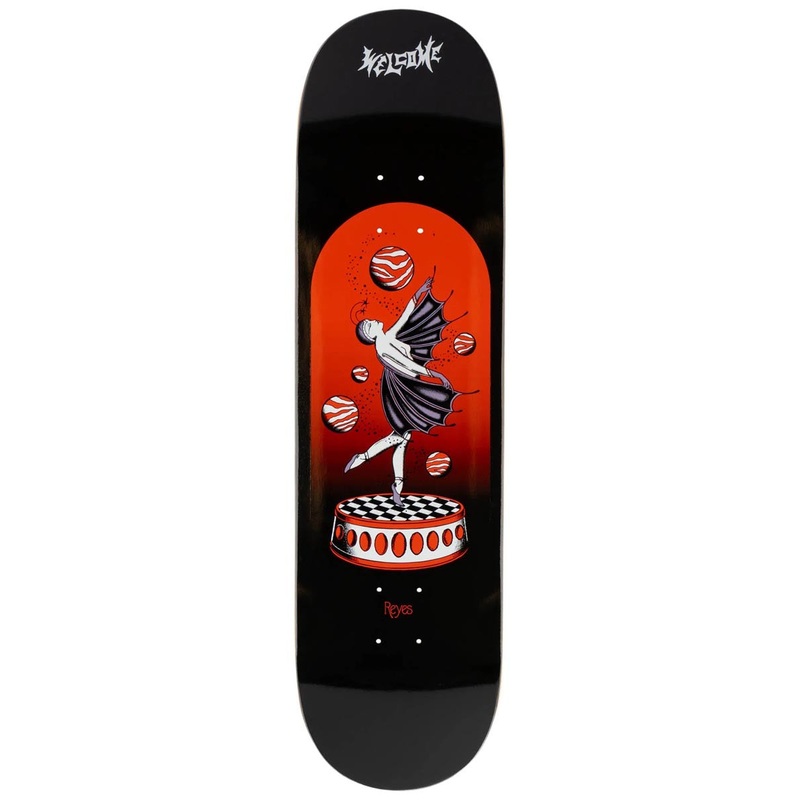 Welcome Dancer Ryan Reyes Skateboard Deck – Black – 8.50