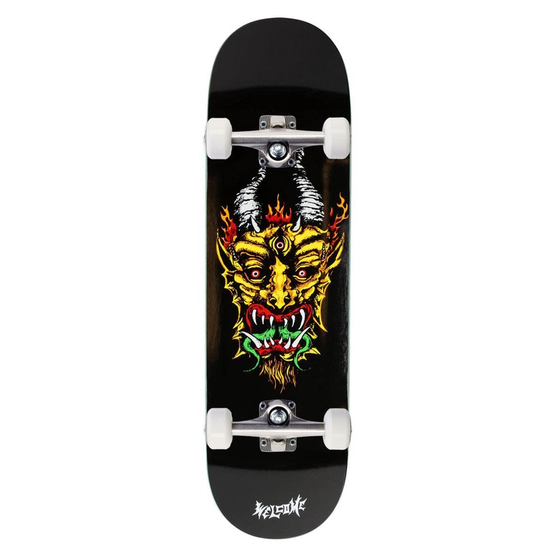 Welcome Light And Easy Skateboard Complete – Black – 9.00
