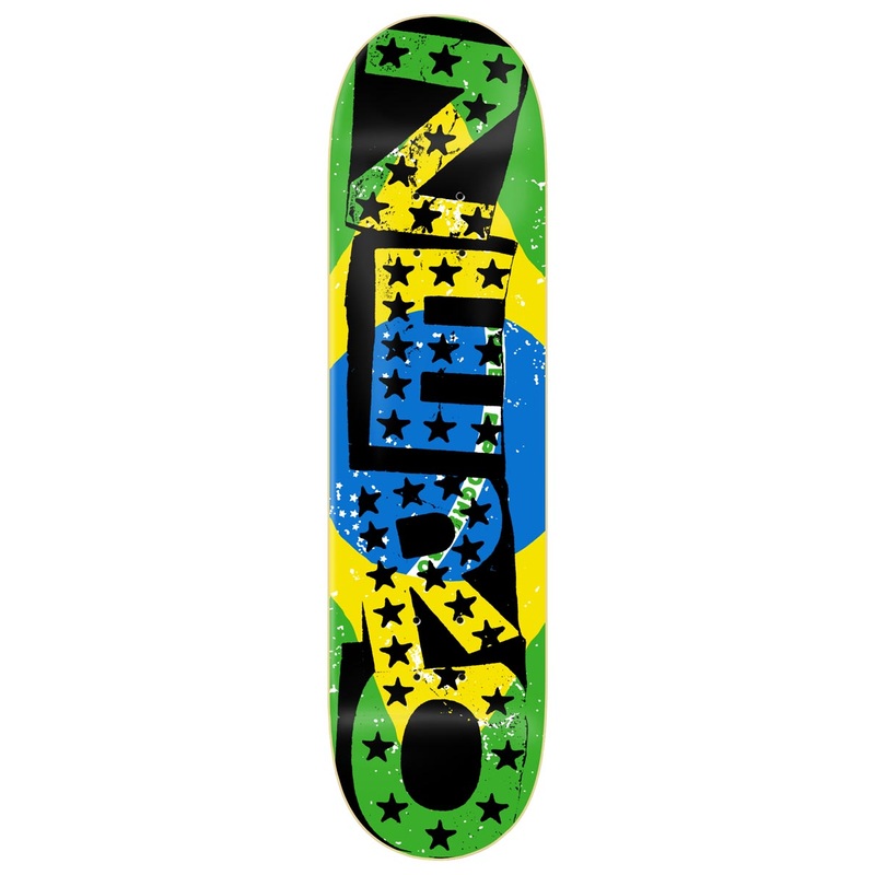 Zero Brazilian Punk Skateboard Deck – 8.50