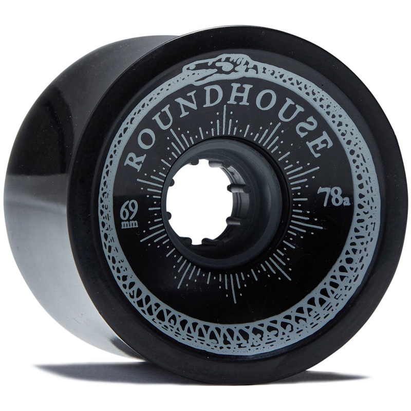 Carver Roundhouse Concave 78a Longboard Wheels – Smoke – 69mm